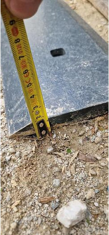신규 건설기계 Sonarol Hardox Unterschraub-/Wendemesser passend zu Sonarol 220 cm Schaufel : 사진 6