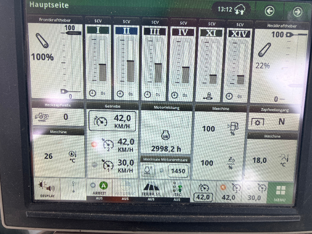 John Deere 6R185 - 장궤형 트랙터 : 사진 4 John Deere 6R185 - 장궤형 트랙터 : 사진 4