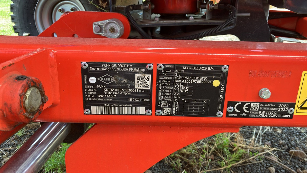 Kuhn RW 1410C - 베일 포장기 : 사진 5 Kuhn RW 1410C - 베일 포장기 : 사진 5