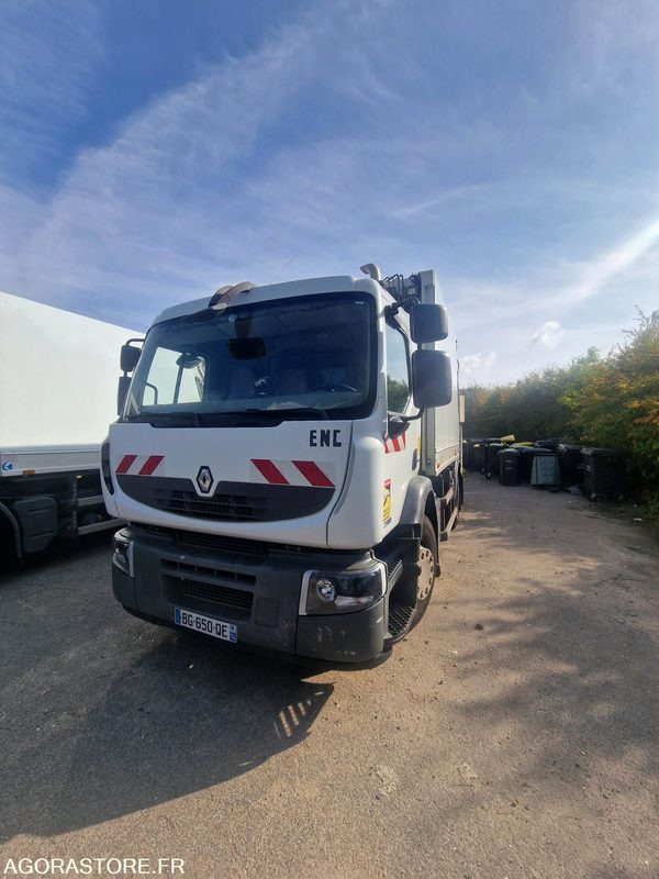 BENNE A ORDURES MENAGERES 14 M3 - RENAULT PREMIUM - LOT N°1 - 쓰레기차 : 사진 1 BENNE A ORDURES MENAGERES 14 M3 - RENAULT PREMIUM - LOT N°1 - 쓰레기차 : 사진 1