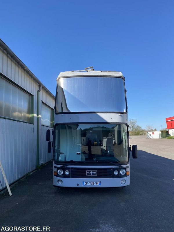 BUS VIP DOUBLE ETAGE MOTORHOMEVIP VANHOOL + REMORQUE + AUVENT DE RECEPTION - 2층 버스 : 사진 2 BUS VIP DOUBLE ETAGE MOTORHOMEVIP VANHOOL + REMORQUE + AUVENT DE RECEPTION - 2층 버스 : 사진 2