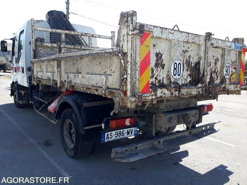 CAMION BI-BENNE + GRUE - PL RENAULT MILDIUM 180 DCI Db - 2003 / 263 610 KM - 트럭 : 사진 5 CAMION BI-BENNE + GRUE - PL RENAULT MILDIUM 180 DCI Db - 2003 / 263 610 KM - 트럭 : 사진 5