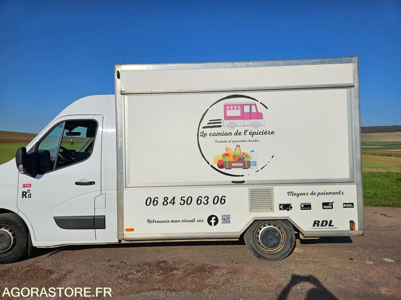 CAMION MAGASIN EPICERIE - MASTER RT - 2021 - 103 500 KM - 냉동 밴 : 사진 1 CAMION MAGASIN EPICERIE - MASTER RT - 2021 - 103 500 KM - 냉동 밴 : 사진 1