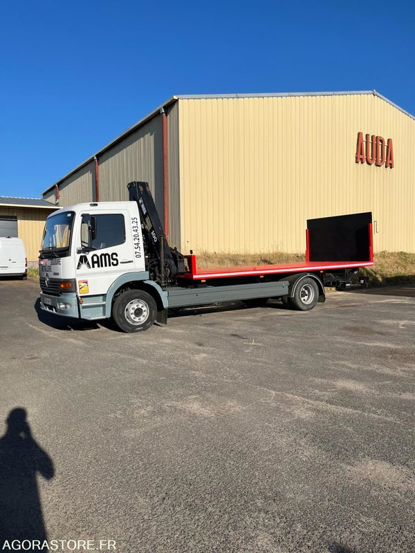 CAMION PLATEAU MERCEDES 15T - 2000 - 드롭사이드/ 플랫베드 트럭, 크레인 트럭 : 사진 3 CAMION PLATEAU MERCEDES 15T - 2000 - 드롭사이드/ 플랫베드 트럭, 크레인 트럭 : 사진 3