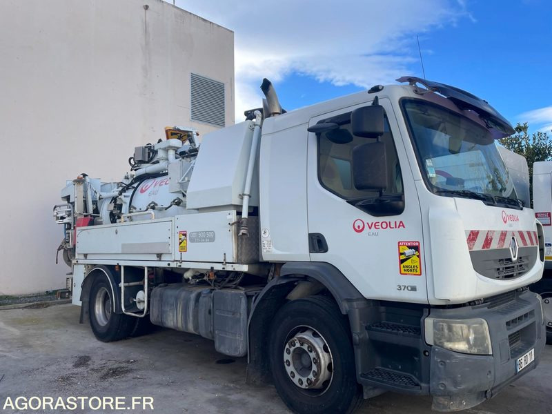 CAMION RENAULT19 HYDROCURER HUWER - 2018 / 341 258 KM - 진공 흡입 트럭 : 사진 1 CAMION RENAULT19 HYDROCURER HUWER - 2018 / 341 258 KM - 진공 흡입 트럭 : 사진 1