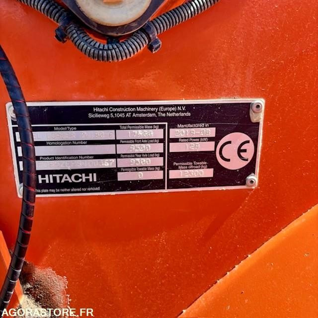 CHARGEUR HITACHI ZW180-6 2019 9270 HEURES - 로더 : 사진 5 CHARGEUR HITACHI ZW180-6 2019 9270 HEURES - 로더 : 사진 5