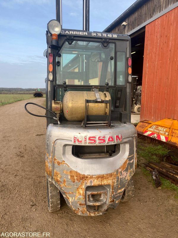Chariot élévateur GAZ NISSAN 1.8T - LPG 지게차 : 사진 5 Chariot élévateur GAZ NISSAN 1.8T - LPG 지게차 : 사진 5