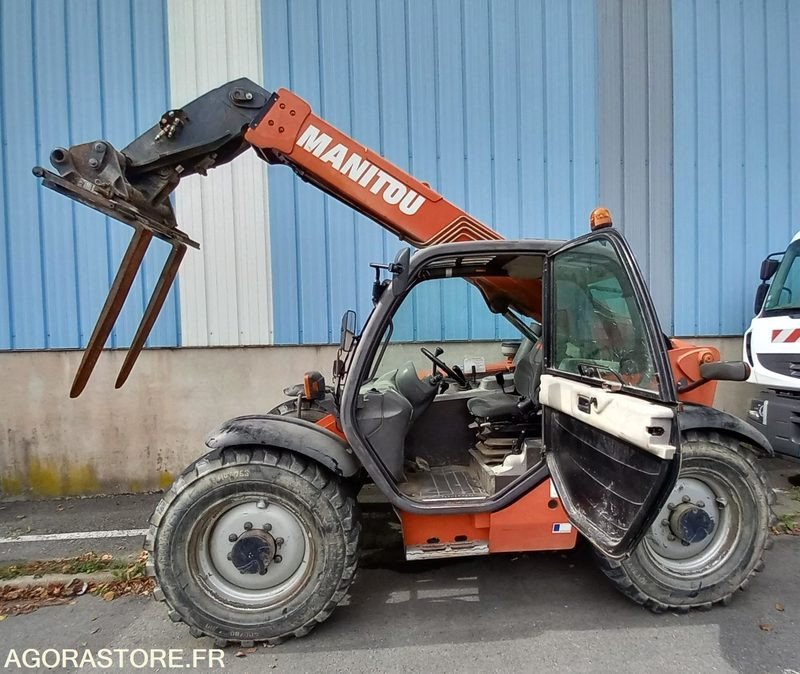 Chariot elevateur Manitou MT732+ Godet - 텔레스코픽 핸들러 : 사진 1 Chariot elevateur Manitou MT732+ Godet - 텔레스코픽 핸들러 : 사진 1