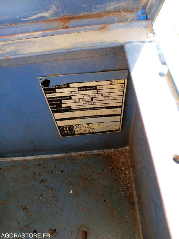 Cuve gazole métallique avec distributeur Bollaert - 건설장비 : 사진 3 Cuve gazole métallique avec distributeur Bollaert - 건설장비 : 사진 3