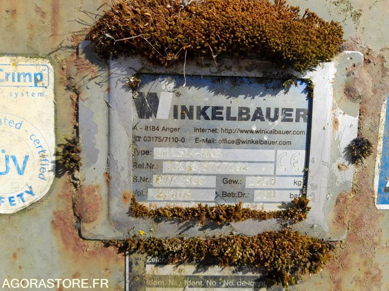 GODET WINKELBAUER (18 WINKELBAUER-66IENG577X) - 예비 부속 건설기계 용 : 사진 1 GODET WINKELBAUER (18 WINKELBAUER-66IENG577X) - 예비 부속 건설기계 용 : 사진 1