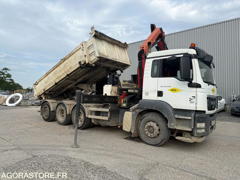 MAN TGS TRIBENNE GRUE 8x4-4 - 2011 / 242000 KM - 트럭 : 사진 2 MAN TGS TRIBENNE GRUE 8x4-4 - 2011 / 242000 KM - 트럭 : 사진 2