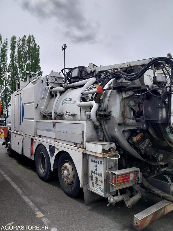MERCEDES Actros HUWER 2004 (250 000Km) NON ROULANT EXPORT UNIQUEMENT - 진공 흡입 트럭 : 사진 5 MERCEDES Actros HUWER 2004 (250 000Km) NON ROULANT EXPORT UNIQUEMENT - 진공 흡입 트럭 : 사진 5