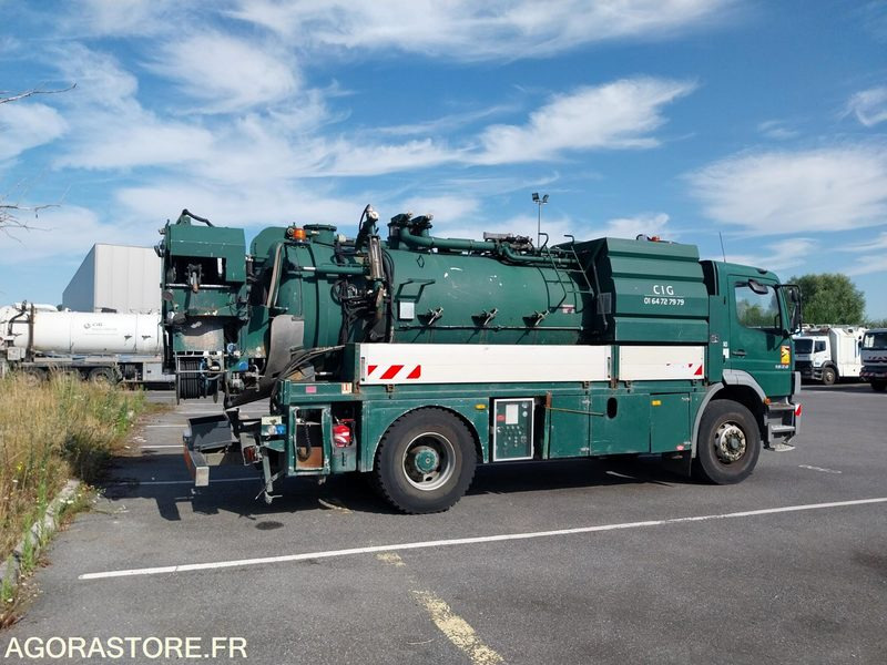 MERCEDES Atego 1828 HUWER 2005 378491KM ROULANT EXPORT UNIQUEMENT - 진공 흡입 트럭 : 사진 4 MERCEDES Atego 1828 HUWER 2005 378491KM ROULANT EXPORT UNIQUEMENT - 진공 흡입 트럭 : 사진 4