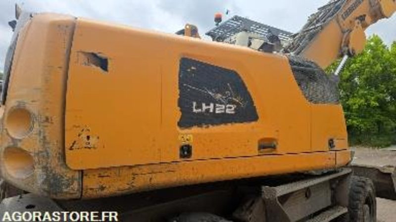 PELLE DE MANUTENTION SUR ROUE - LH22M LITRONIC LIEBHERR - 2017 / 12 053 HEURES - 굴착기 : 사진 5 PELLE DE MANUTENTION SUR ROUE - LH22M LITRONIC LIEBHERR - 2017 / 12 053 HEURES - 굴착기 : 사진 5