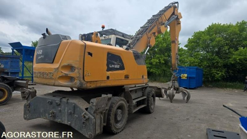 PELLE DE MANUTENTION SUR ROUE - LH22M LITRONIC LIEBHERR - 2017 / 12 053 HEURES - 굴착기 : 사진 1 PELLE DE MANUTENTION SUR ROUE - LH22M LITRONIC LIEBHERR - 2017 / 12 053 HEURES - 굴착기 : 사진 1