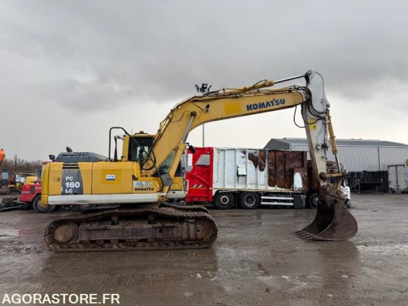 PELLE SUR CHENILLES KOMATSU - PC160-8 - 2011 - 12910H - 크롤러 굴삭기 : 사진 4 PELLE SUR CHENILLES KOMATSU - PC160-8 - 2011 - 12910H - 크롤러 굴삭기 : 사진 4