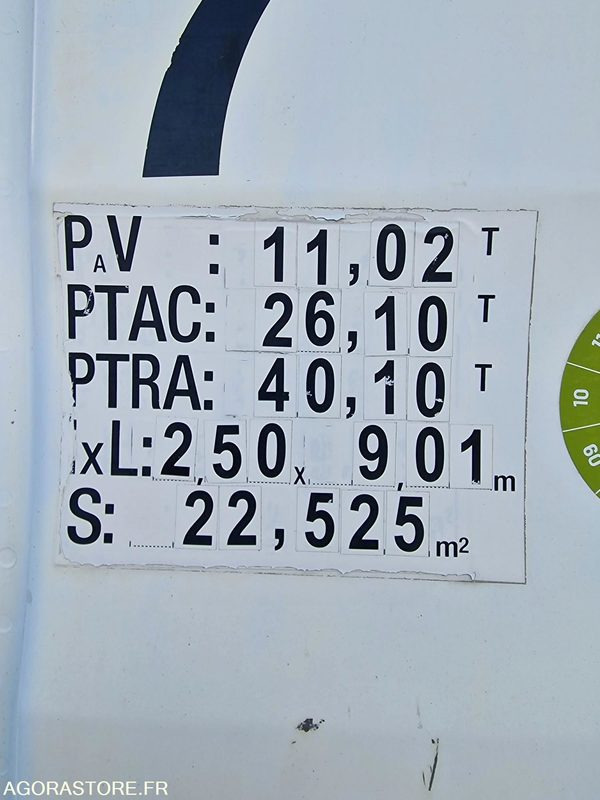 PORTEUR MOVI MAN 26T GUIMA de 2006 - 627000 km (R30124) - 트럭 : 사진 4 PORTEUR MOVI MAN 26T GUIMA de 2006 - 627000 km (R30124) - 트럭 : 사진 4