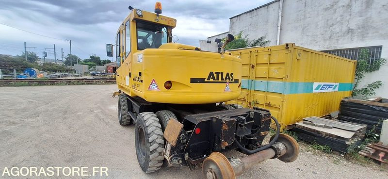 Pelle Rail-Route Atlas 1404 K ZW - 2010 / 12002 HEURES (VC25072G) - 휠 굴삭기 : 사진 2 Pelle Rail-Route Atlas 1404 K ZW - 2010 / 12002 HEURES (VC25072G) - 휠 굴삭기 : 사진 2