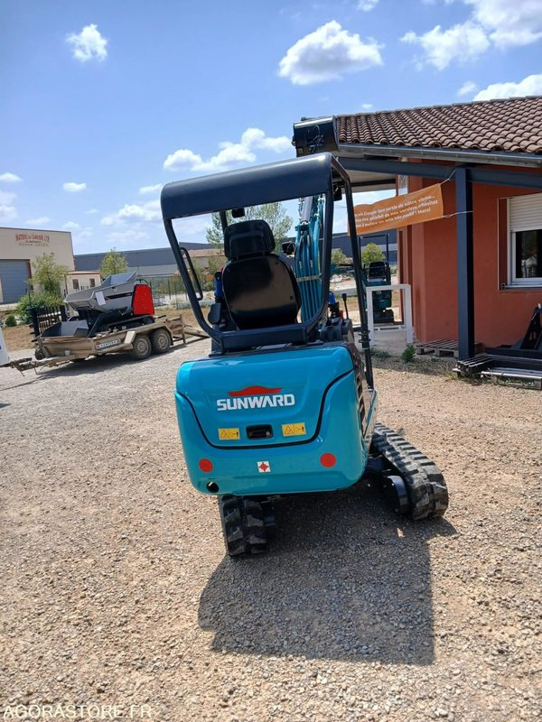 Pelle SUNWARD SWE20F canopy Neuve - 미니 굴삭기 : 사진 4 Pelle SUNWARD SWE20F canopy Neuve - 미니 굴삭기 : 사진 4