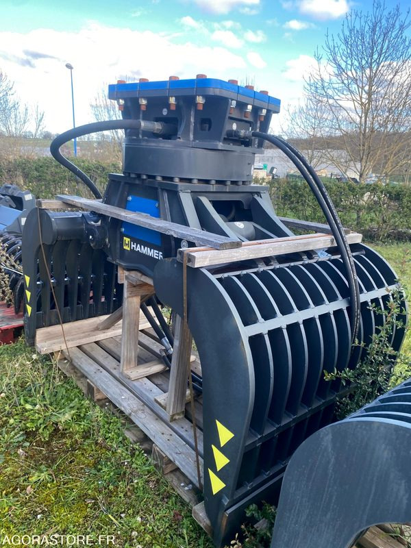 Pince de Tri rotative 360° pour pelle de 17-30T GR150D - 예비 부속 건설기계 용 : 사진 2 Pince de Tri rotative 360° pour pelle de 17-30T GR150D - 예비 부속 건설기계 용 : 사진 2