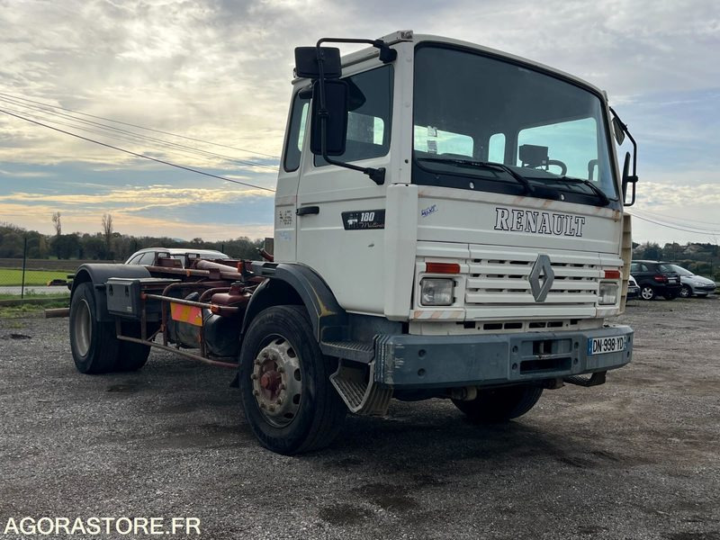 Poid lourd Renault Midlum 180 – Ampliroll / Polybenne – 1995 – 414 000 km - 트럭 : 사진 4 Poid lourd Renault Midlum 180 – Ampliroll / Polybenne – 1995 – 414 000 km - 트럭 : 사진 4