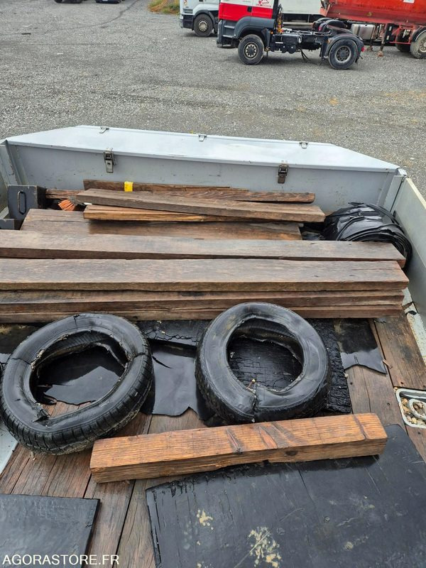 저하대 트레일러 Porte engins 4 essieux : 사진 13