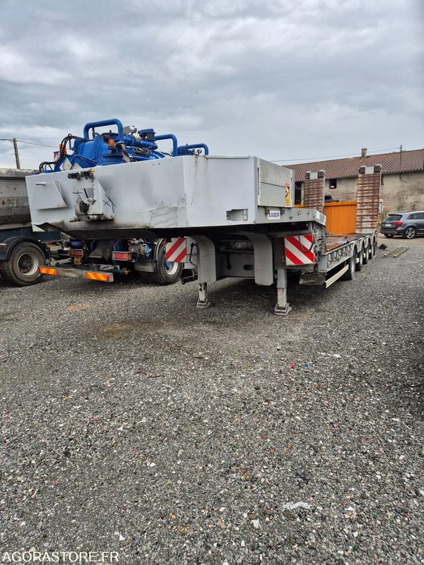 저하대 트레일러 Porte engins 4 essieux : 사진 11