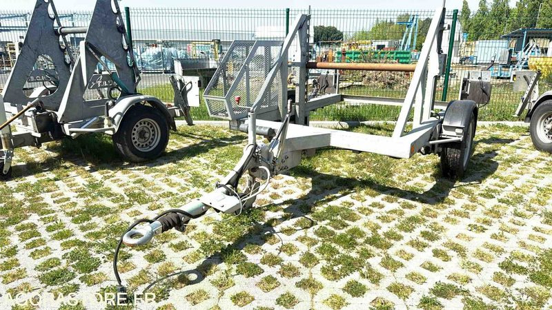 Porte touret 2T - SIPREL - 세미 트레일러 : 사진 2 Porte touret 2T - SIPREL - 세미 트레일러 : 사진 2