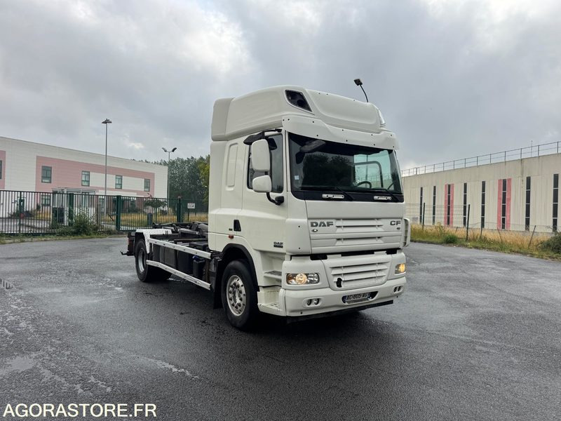 Porteur DAF CF460 19T Ampliroll GUIMA - 2009 - 801000km - 트럭 : 사진 2 Porteur DAF CF460 19T Ampliroll GUIMA - 2009 - 801000km - 트럭 : 사진 2