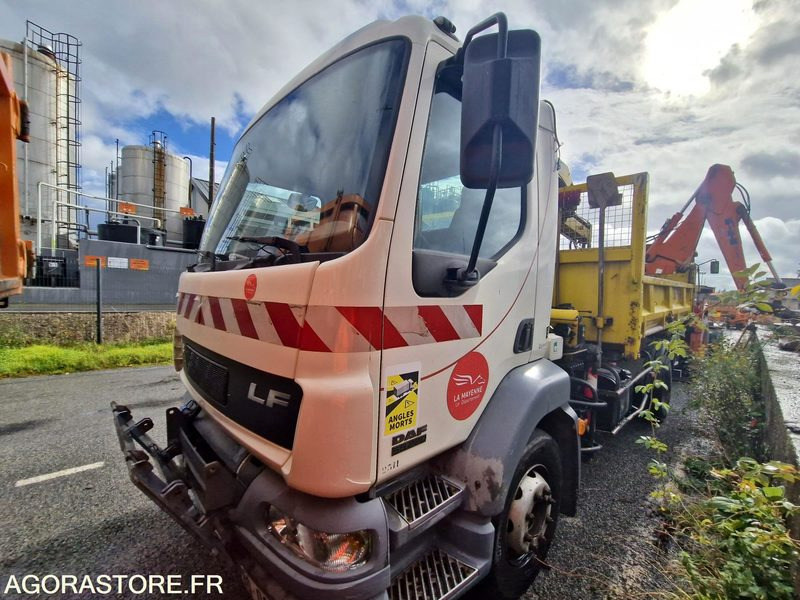 Porteur tribenne grue Daf LF55 220 -227727-2006 - BQ086KY - 트럭 : 사진 1 Porteur tribenne grue Daf LF55 220 -227727-2006 - BQ086KY - 트럭 : 사진 1