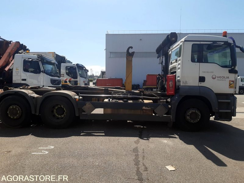 R51812-PORTEUR POLYBENNE MAN TGS 28.400 - BRAS GUIMA - ANNÉE 2010 - 555918 Km - 트럭 : 사진 4 R51812-PORTEUR POLYBENNE MAN TGS 28.400 - BRAS GUIMA - ANNÉE 2010 - 555918 Km - 트럭 : 사진 4