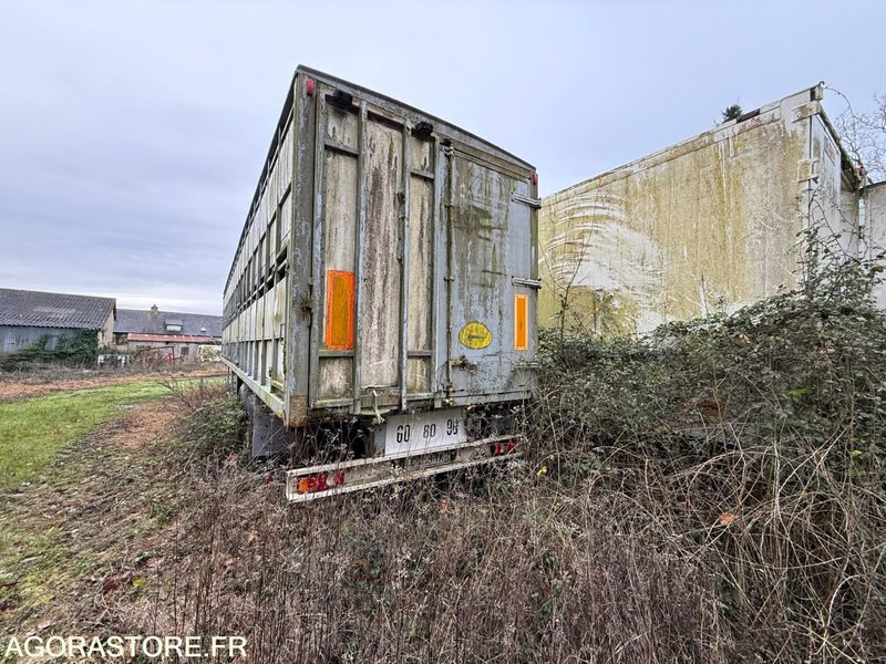 REMORQUE BETAILLIERE - DOUBLE ETAGES - FRUEHAUF - 1985 - 트레일러 : 사진 5 REMORQUE BETAILLIERE - DOUBLE ETAGES - FRUEHAUF - 1985 - 트레일러 : 사진 5