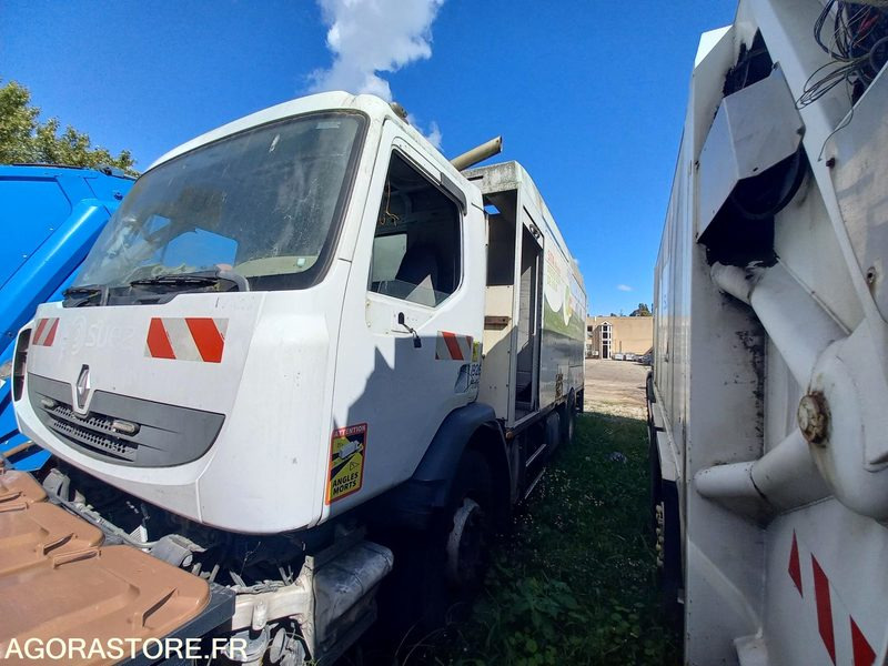 RENAULT 19T/LAVEUSE BACS - DT297FW - 2009 / 280 826 KM - 쓰레기차 : 사진 2 RENAULT 19T/LAVEUSE BACS - DT297FW - 2009 / 280 826 KM - 쓰레기차 : 사진 2