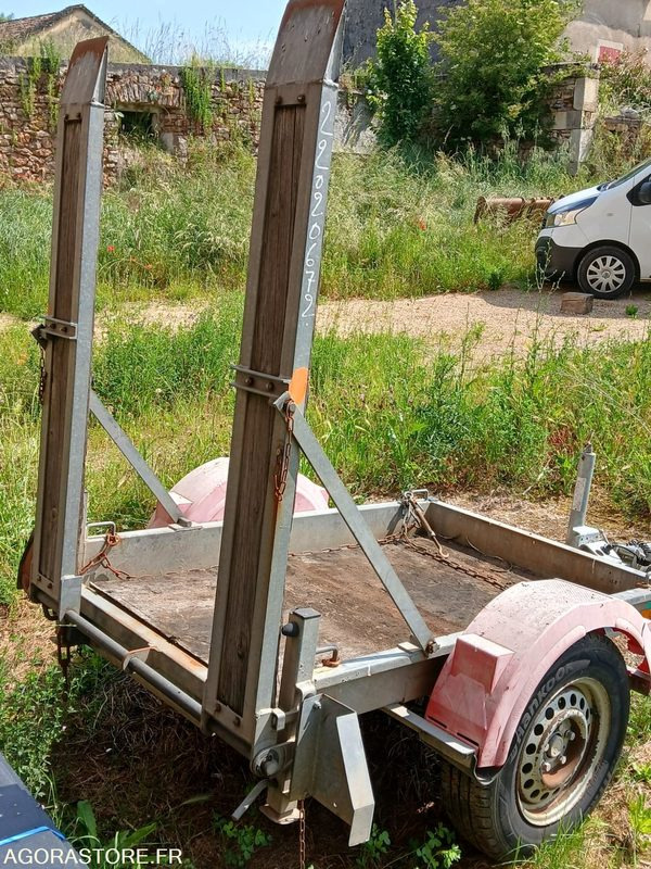 Remorque PORTE ROULEAU HUBIERE - 플랜트 트레일러 : 사진 2 Remorque PORTE ROULEAU HUBIERE - 플랜트 트레일러 : 사진 2