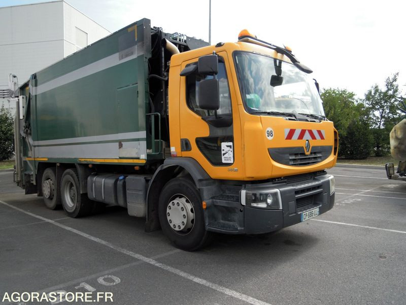 Renault Premium 380 6x2 DXI 11 équipé d'une benne SEMAT OM Série 14000 - 쓰레기차 : 사진 2 Renault Premium 380 6x2 DXI 11 équipé d'une benne SEMAT OM Série 14000 - 쓰레기차 : 사진 2
