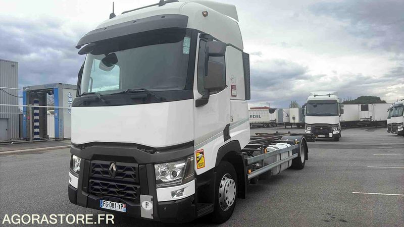 Renault T460 Porte-caisses mobiles - 2019 - 788590kms - FG-081-YP - 트럭 : 사진 1 Renault T460 Porte-caisses mobiles - 2019 - 788590kms - FG-081-YP - 트럭 : 사진 1