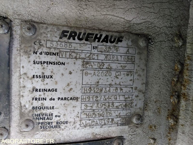 SEMI-REMORQUE TAUTLINER 3 ESSIEUX FC-892-RA - 세미 트레일러 : 사진 3 SEMI-REMORQUE TAUTLINER 3 ESSIEUX FC-892-RA - 세미 트레일러 : 사진 3