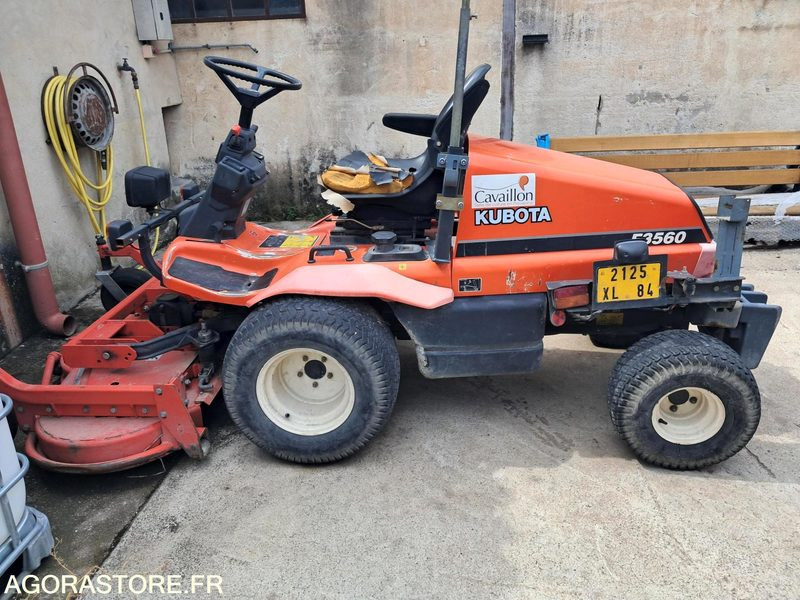 TONDEUSE AUTOPORTEE FRONTALE F3560 KUBOTA - 정원 모어 : 사진 1 TONDEUSE AUTOPORTEE FRONTALE F3560 KUBOTA - 정원 모어 : 사진 1