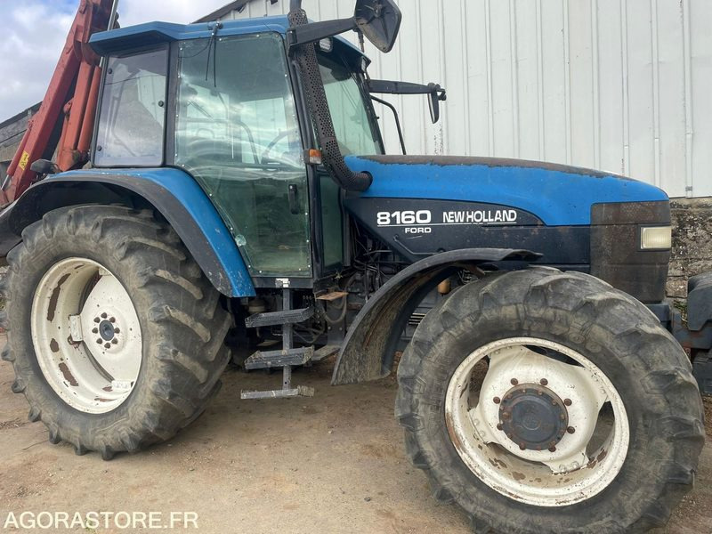 TRACTEUR NEW HOLLAND 8160 RANGE COMMAND - 1999 - 10500h - 장궤형 트랙터 : 사진 1 TRACTEUR NEW HOLLAND 8160 RANGE COMMAND - 1999 - 10500h - 장궤형 트랙터 : 사진 1