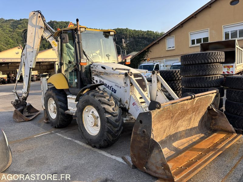 TRACTOPELLE KOMATSU WB93R MTP50-08 - 2008 - 백호 로더 : 사진 3 TRACTOPELLE KOMATSU WB93R MTP50-08 - 2008 - 백호 로더 : 사진 3