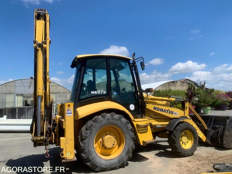TRACTOPELLE | KOMATSU WB97R | 4358 heures - 백호 로더 : 사진 5 TRACTOPELLE | KOMATSU WB97R | 4358 heures - 백호 로더 : 사진 5