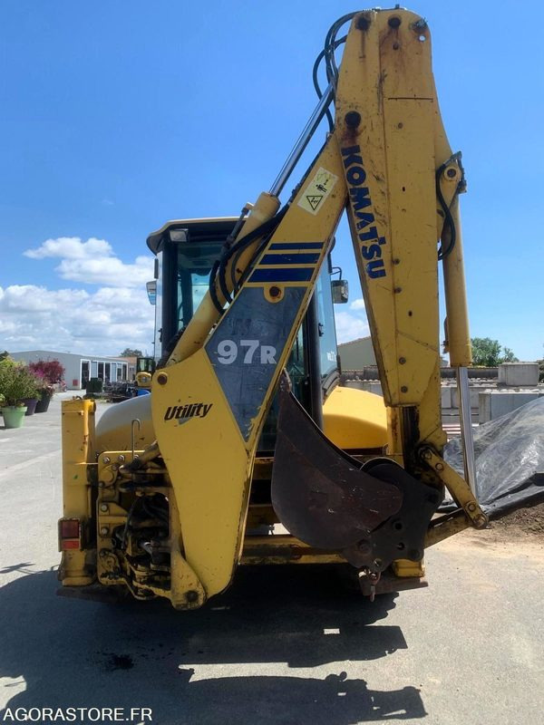 TRACTOPELLE | KOMATSU WB97R | 4358 heures - 백호 로더 : 사진 3 TRACTOPELLE | KOMATSU WB97R | 4358 heures - 백호 로더 : 사진 3