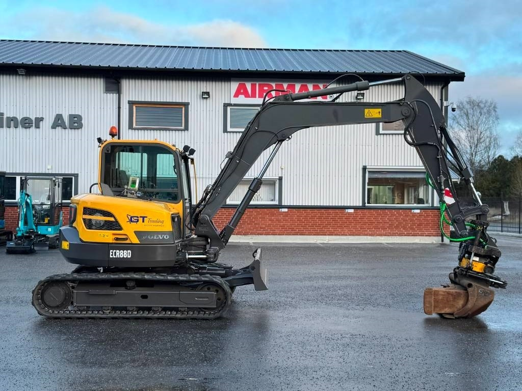 Volvo ECR 88 D - 미니 굴삭기 : 사진 1 Volvo ECR 88 D - 미니 굴삭기 : 사진 1