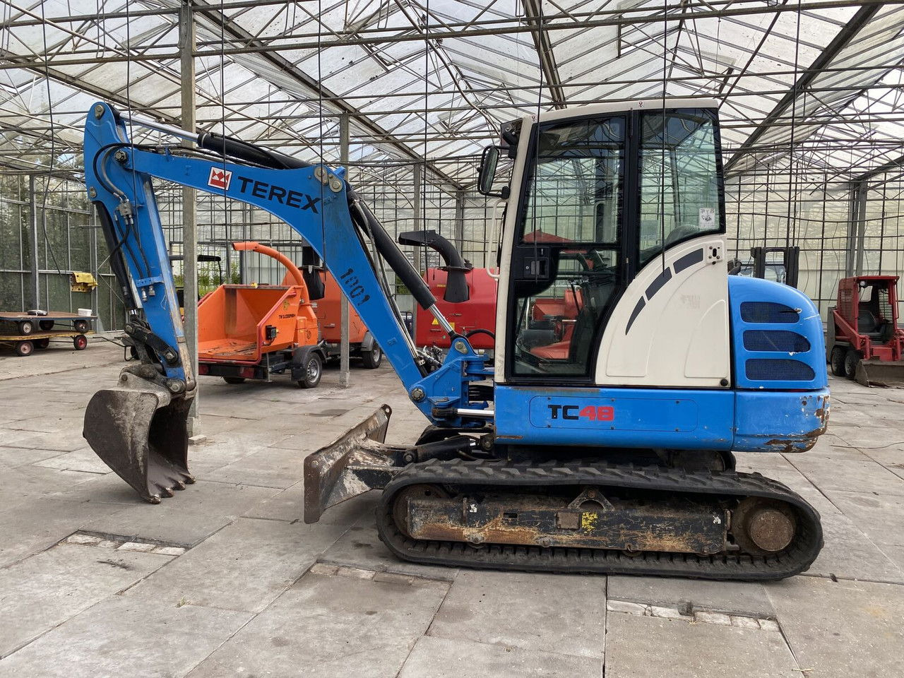 Terex TC48 - 미니 굴삭기 : 사진 1 Terex TC48 - 미니 굴삭기 : 사진 1