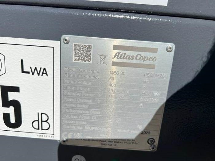 Atlas Copco QES 30 - 발전기 세트 : 사진 3 Atlas Copco QES 30 - 발전기 세트 : 사진 3