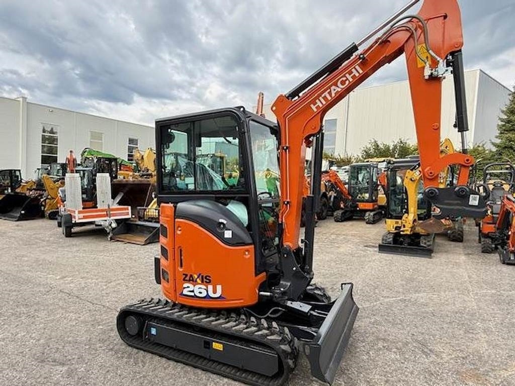 Hitachi ZX26 U-6 - 미니 굴삭기 : 사진 3 Hitachi ZX26 U-6 - 미니 굴삭기 : 사진 3