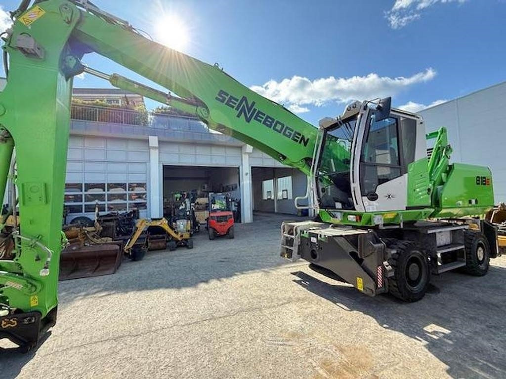 폐기물/ 산업 처리기 Sennebogen 818 E : 사진 8