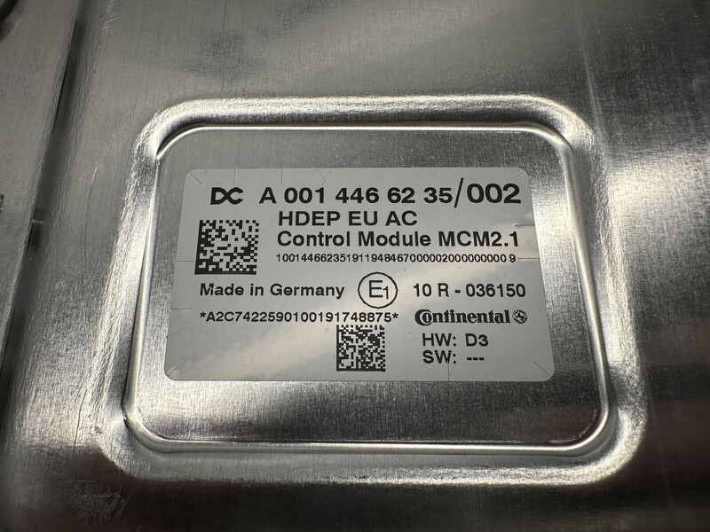 Continental MCM2.1 - ECU 트럭 용 : 사진 3 Continental MCM2.1 - ECU 트럭 용 : 사진 3