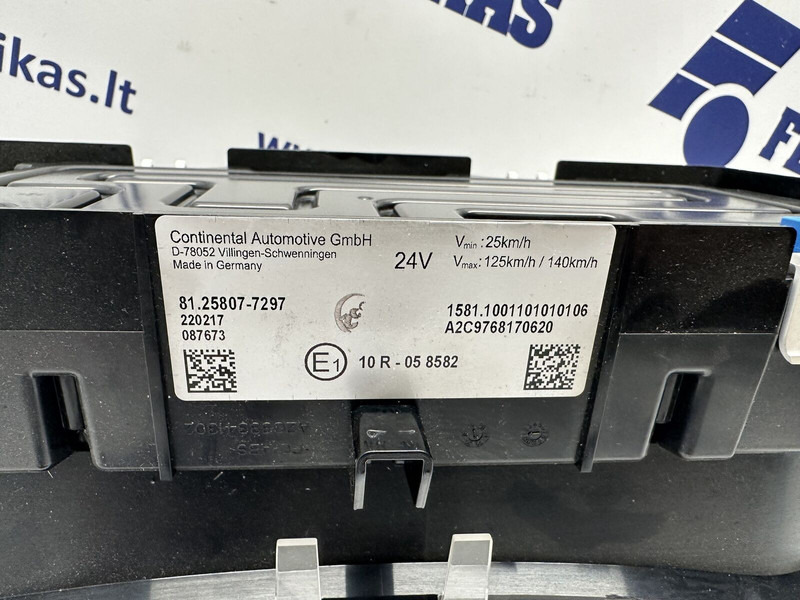 Continental TGX - 대시보드 트럭 용 : 사진 3 Continental TGX - 대시보드 트럭 용 : 사진 3