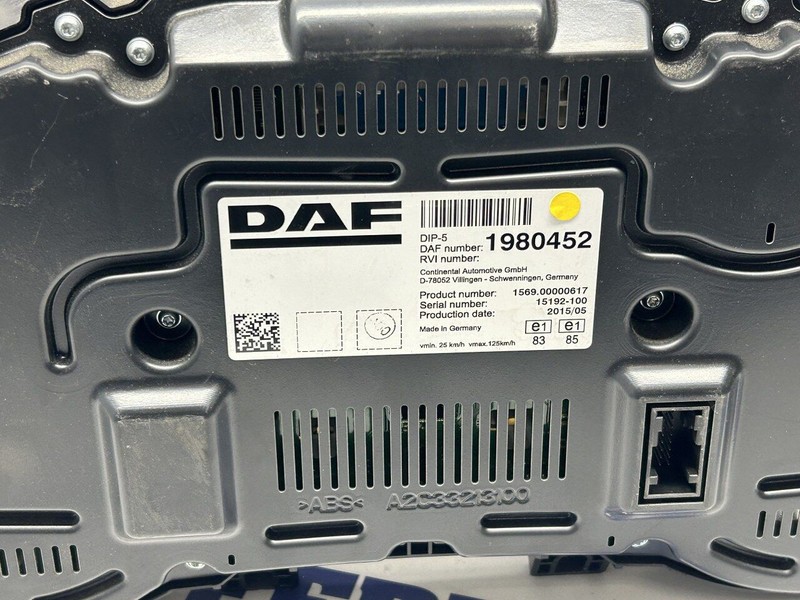DAF instrument cluster - 대시보드 트럭 용 : 사진 3 DAF instrument cluster - 대시보드 트럭 용 : 사진 3